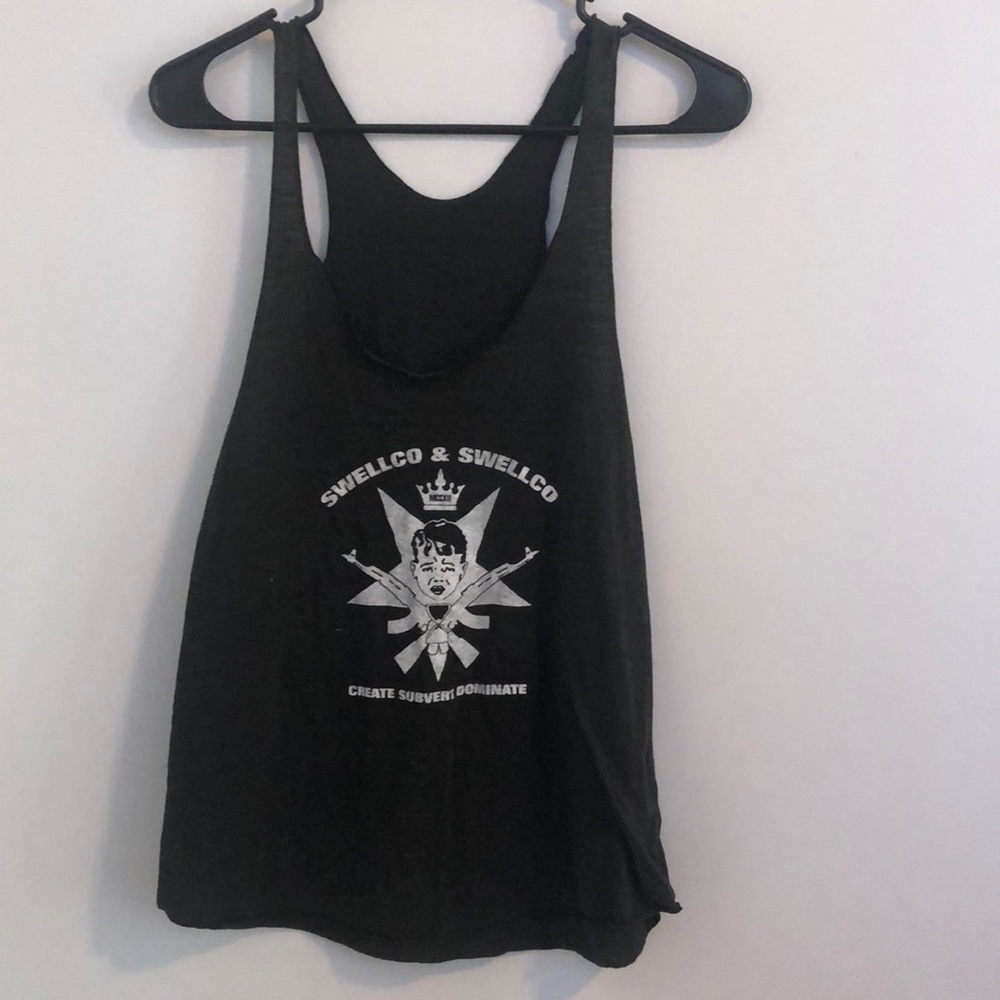 American apparel sleeveless top
